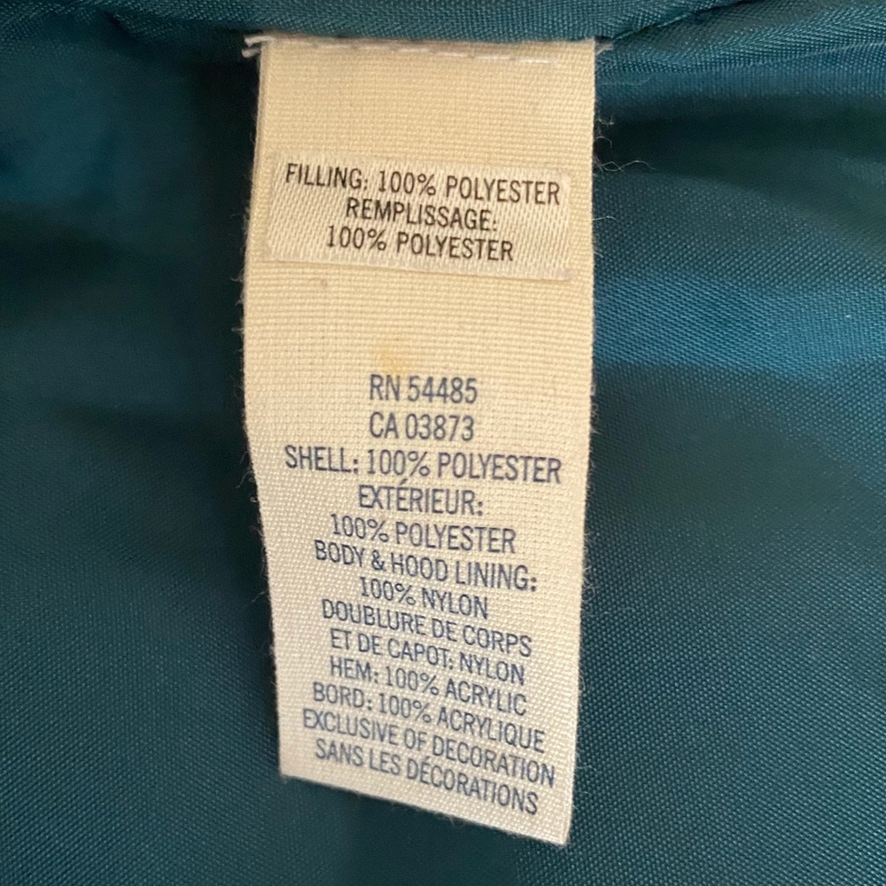 Chocolate brown American Eagle Vest with hood - Picture 7 of 8